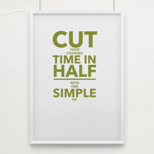 cut time in half