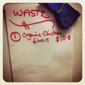 waste list