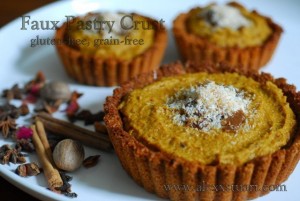 Grain-free pastry crust