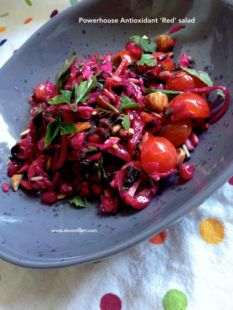 Powerhouse Antioxidant Red Salad Low Tox Life