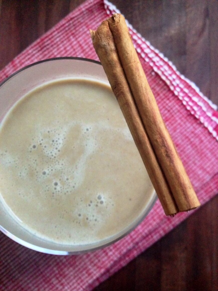 Warm Spiced Almond Milk Low Tox Life