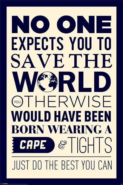 save the world