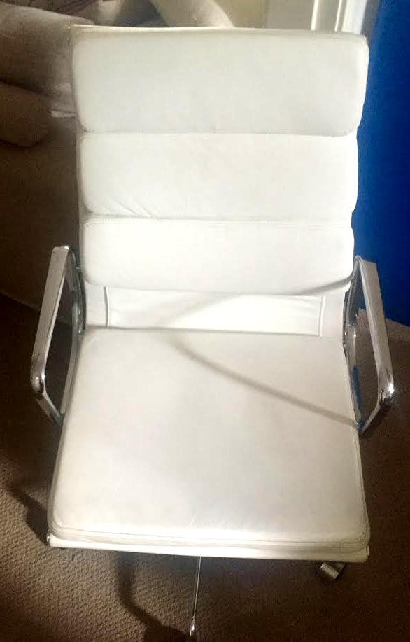 white office chair
