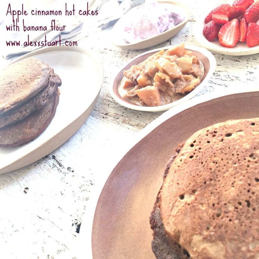 Gluten free apple cinnamon hotcakes Low Tox Life