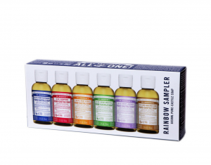 dr bronner rainbow sampler